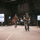 This is the room where Jon Favreau and his team filmed The Lion King. Here, a Steadicam operator is moving through the real world with results in virtual reality.